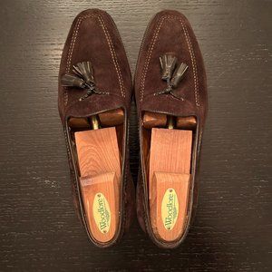 Suede Tassel Loafers